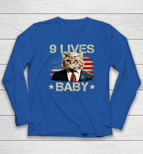 9 Lives Baby Trump Long Sleeve T-Shirt 5