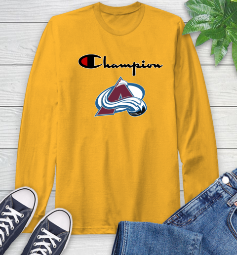 NHL Hockey Colorado Avalanche Champion Shirt Long Sleeve T-Shirt 2