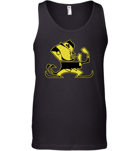 Christopher Ash Wearing Notre Dame Leprechaun Mascot Premium Tank Top