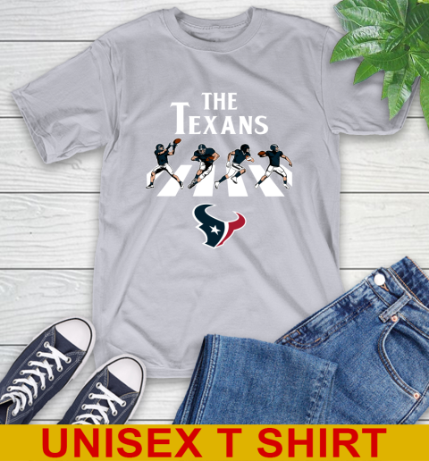 NFL Football Houston Texans The Beatles Rock Band Shirt T-Shirt 5
