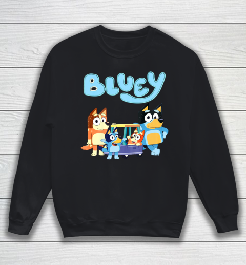 Bluey Dad Mum Love Father's Day Mother's Day Sweatshirt
