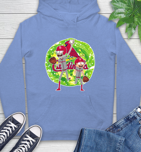 MLB St.Louis Cardinals Rick And Morty Baseball Sports Hoodie 11