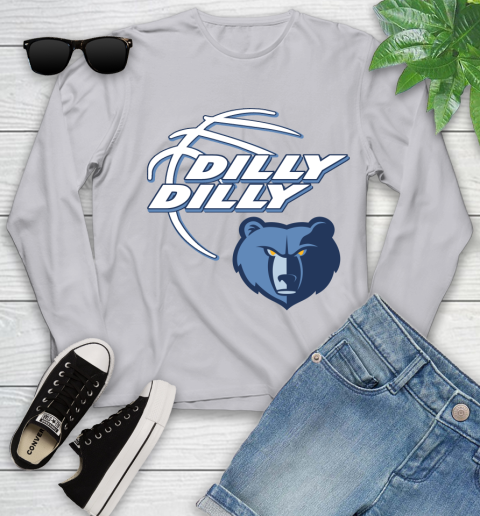 NBA Memphis Grizzlies Dilly Dilly Basketball Sports Youth Long Sleeve 5