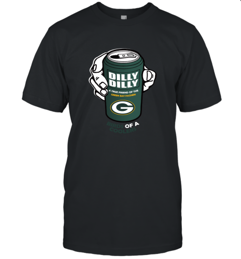 Bud Light Dilly Dilly! Green Bay Packers Birds Of A Cooler Unisex Jersey Tee
