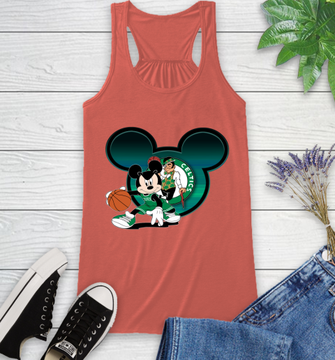 NBA Boston Celtics Mickey Mouse Disney Basketball Racerback Tank 4