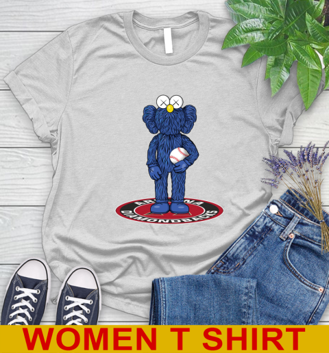 MLB Baseball Arizona Diamondbacks Kaws Bff Blue Figure Shirt Women's T-Shirt MLB Baseball Arizona Diamondbacks Kaws Bff Blue Figure Shirt Women's T-Shirt