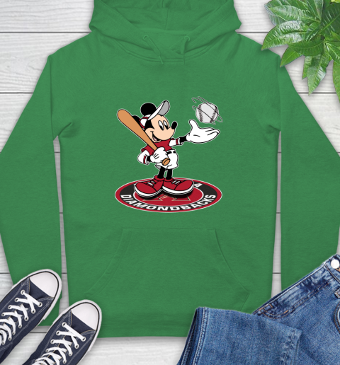 MLB Baseball Arizona Diamondbacks Cheerful Mickey Disney Shirt Hoodie 8