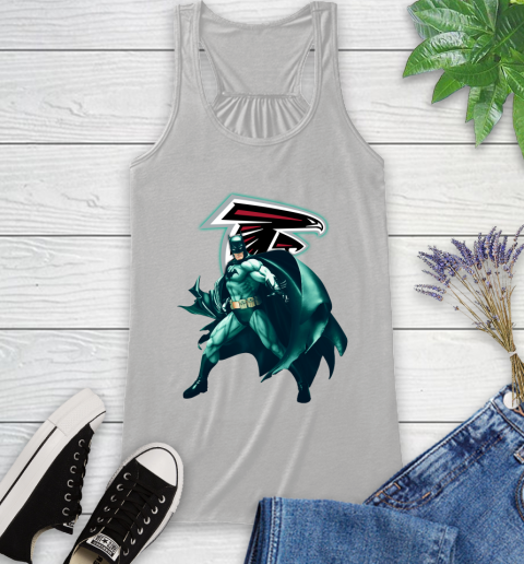NFL Batman Football Sports Atlanta Falcons Racerback Tank