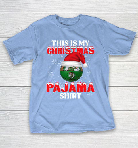 Boston Celtics This Is My Christmas Pajama Shirt NBA T-Shirt 10