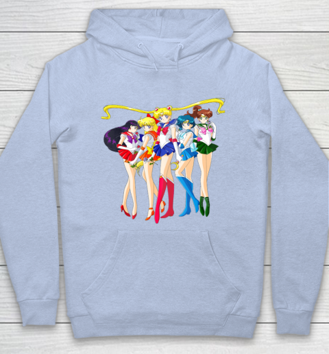 Sailor Moon Hoodie Tee For Sports