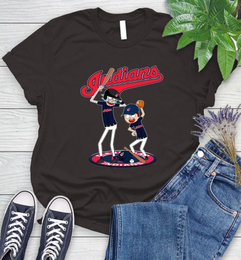 MLB Cleveland Indians Rick And Morty Baseball 98