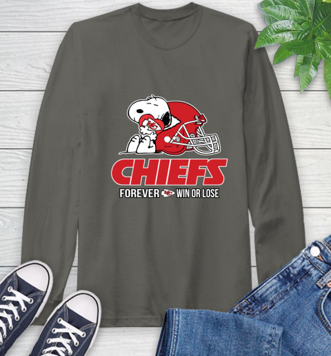 NFL The Peanuts Movie Snoopy Forever Win Or Lose Football Kansas City Chiefs 65