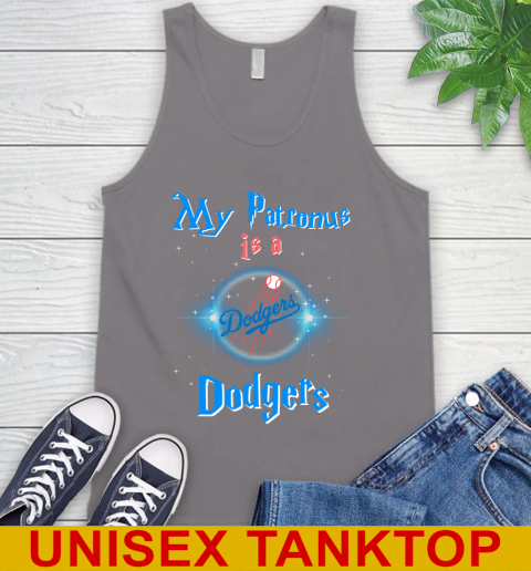 MLB Baseball Harry Potter My Patronus Is A Los Angeles Dodgers Tank Top 6