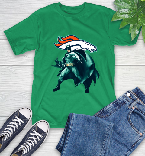 NFL Batman Football Sports Denver Broncos T-Shirt 7