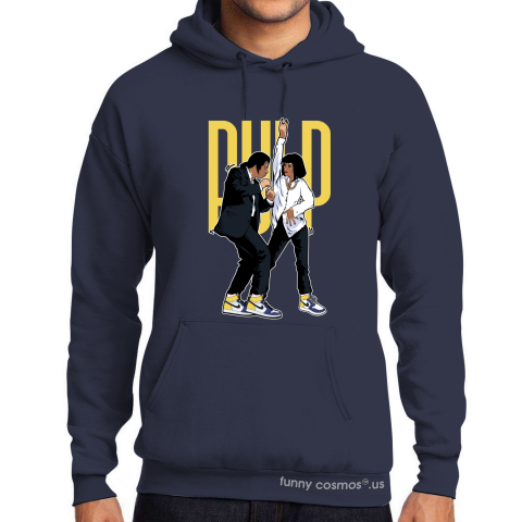 Air Jordan 1 Low – Royal Yellow Matching Sneaker Tshirt Pulp Fiction Dance BLue and Yellow Jordan Tshirt