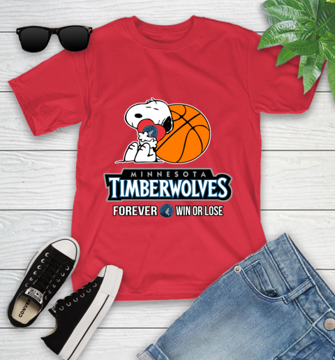 NBA The Peanuts Movie Snoopy Forever Win Or Lose Basketball Minnesota Timberwolves_000 112