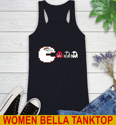 Denver Broncos NFL Football Pac Man Champion Racerback Tank 10