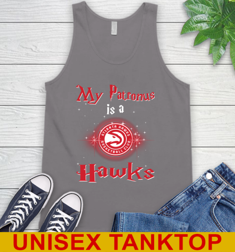NBA Basketball Harry Potter My Patronus Is A Atlanta Hawks Tank Top 6