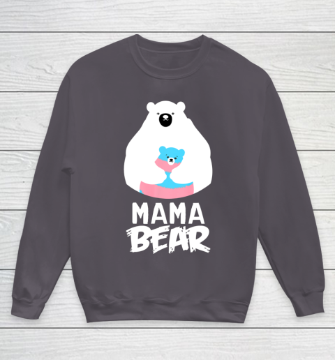 Mama Bear Transgender Shirt LGBT Pride Youth Sweatshirt 5