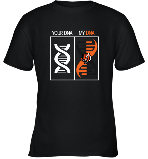 My DNA Is The Cincinnati Bengals Football NFL Youth T-Shirt