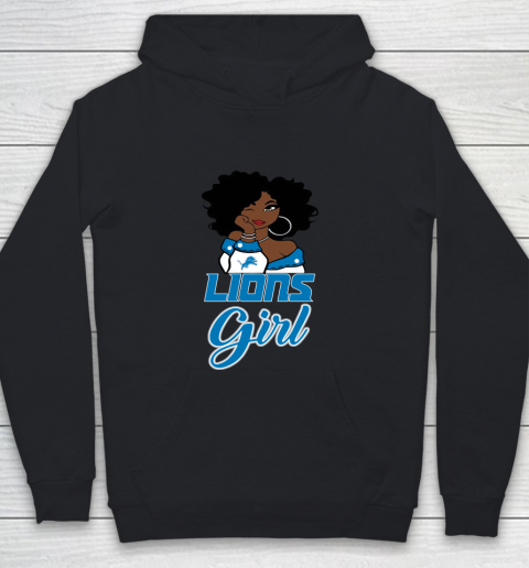 Detroit Lions Girl NFL Youth Hoodie