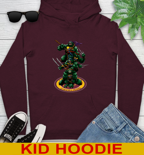 NBA Basketball Cleveland Cavaliers Teenage Mutant Ninja Turtles Shirt Youth Hoodie 7