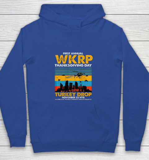 Wkrp Turkey Drop Shirt Turkey Drop T Shirt Turkey Drop Retro Youth Hoodie 6