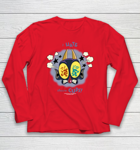 The Cuphead Show Shirt The Devil I Hate Those Cups Long Sleeve T-Shirt 6