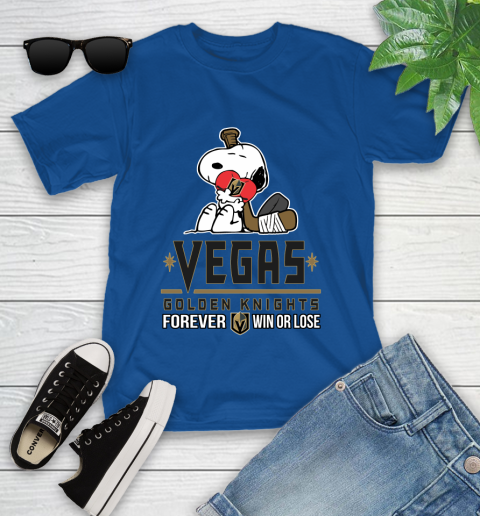 NHL The Peanuts Movie Snoopy Forever Win Or Lose Hockey Vegas Golden Knights 111
