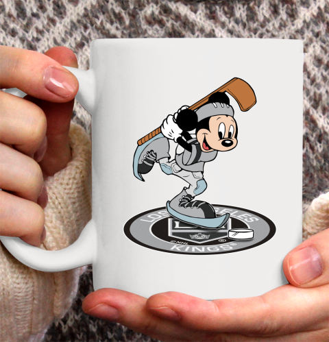NHL Hockey Los Angeles Kings Cheerful Mickey Disney Shirt Ceramic Mug 11oz 2