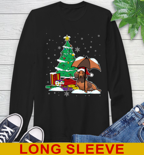 Dachshund Christmas Dog Lovers Shirts 196