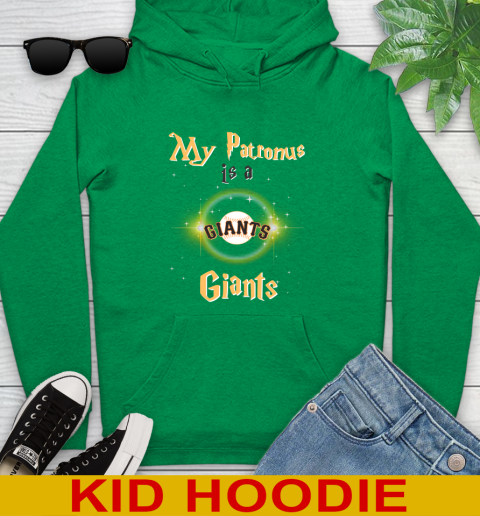 MLB Baseball Harry Potter My Patronus Is A San Francisco Giants Youth Hoodie 8