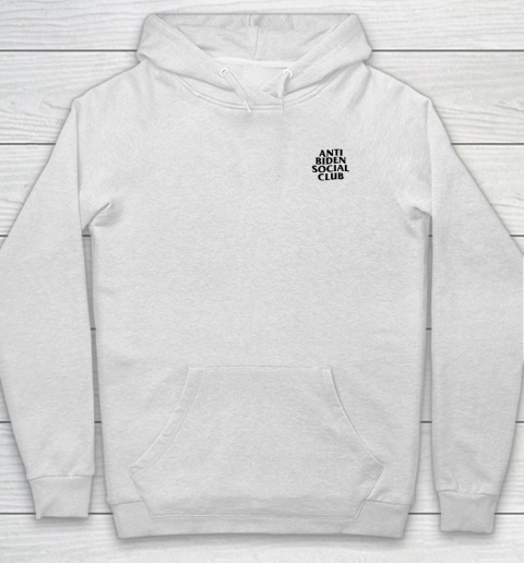 Anti Biden Social Club (print on front and back) Hoodie