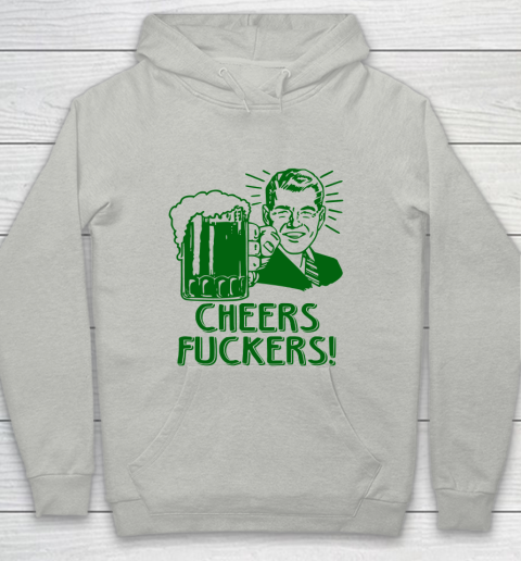 Beer Lover Funny Shirt Irish Cheers For Saint Patricks Day Youth Hoodie
