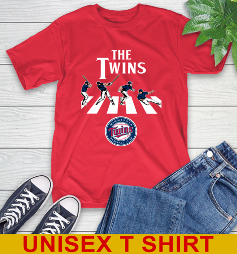MLB Baseball Minnesota Twins The Beatles Rock Band Shirt T-Shirt 12