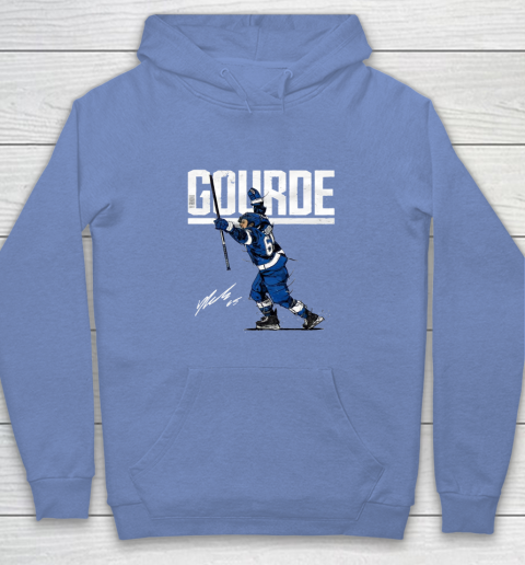 Yanni Gourde For Tampa Bay Lightning Fans Youth Hoodie 8