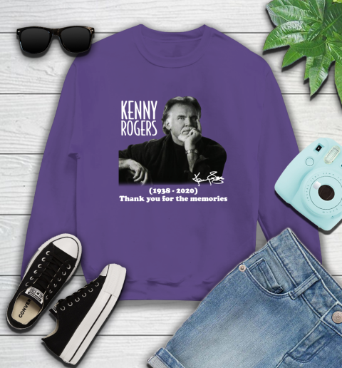 Kenny Rogers 1938 2020 signature thank you for the memories 28