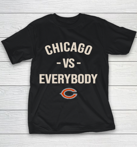 Chicago Bears Vs Everybody Youth T-Shirt