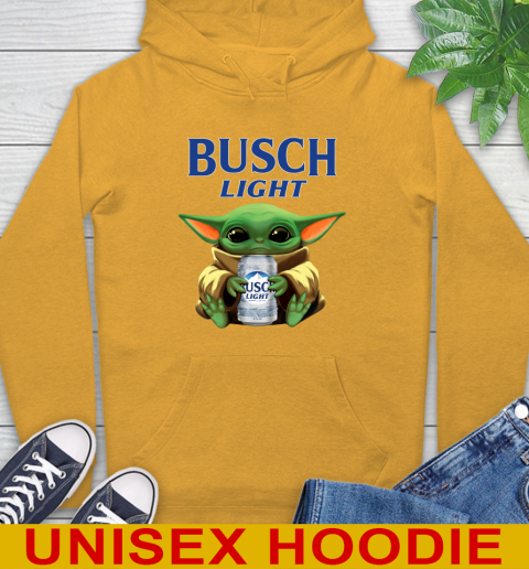 Star Wars Baby Yoda Hugs Busch Light Beer Shirt 15