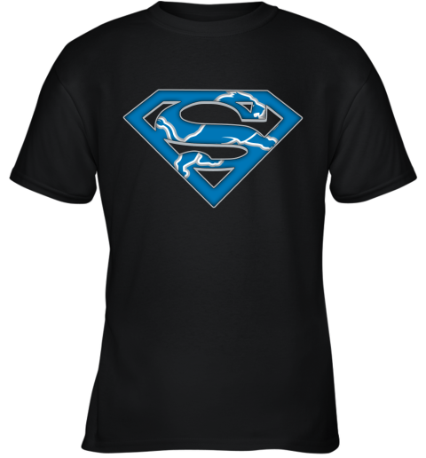 We Are Undefeatable The Detroit Lions x Superman NFL Youth T-Shirt