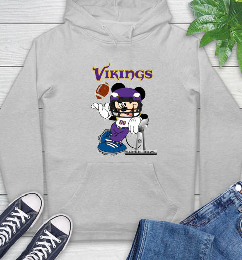 NFL Minnesota Vikings Mickey Mouse Disney Super Bowl Football T Shirt Hoodie 6
