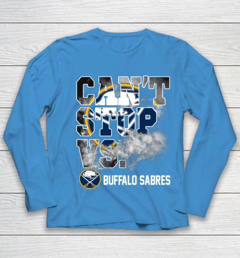 NHL Buffalo Sabres Hockey Can't Stop Vs Youth Long Sleeve 5