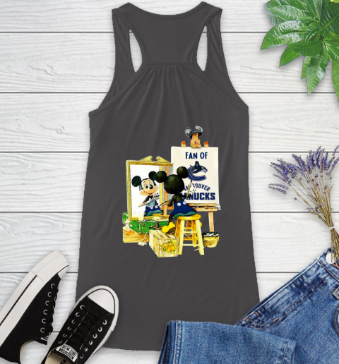 NHL Hockey Vancouver Canucks Mickey Drawing Shirt 45