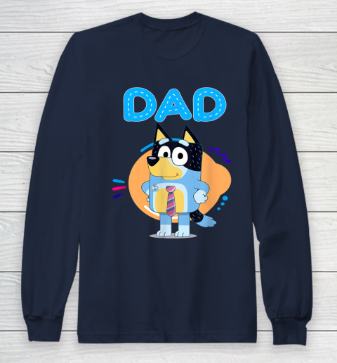 Family Blueys Love Dad Love Mom Blueys Love Mom Long Sleeve T-Shirt 2