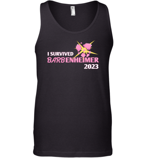 I Survived Barbenheimer 2023 Funny Tank Top