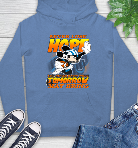 Carolina Panthers NFL Football Mickey Disney Never Lose Hope Hoodie 11