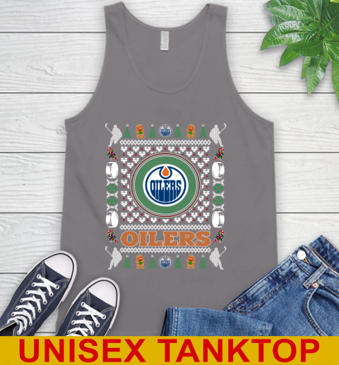 Edmonton Oilers Merry Christmas NHL Hockey Loyal Fan Tank Top 6