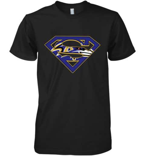 We Are Undefeatable The Baltimore Ravens x Superman NFL Premium Men's T-Shirt