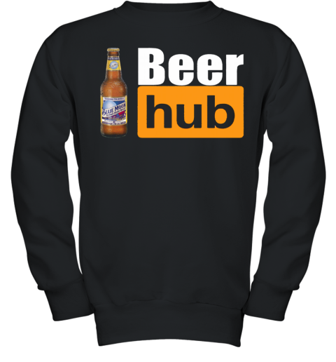 Blue Moon Beer Hub Porn Hub Style Beer Youth Sweatshirt