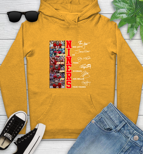 Niners Player Name And Signature San Francisco 49ers Shirts 124